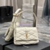 Replica YSL Saint Laurent Mini Loulou Puffer Toy Bag In Quilted Lambskin Fog 12