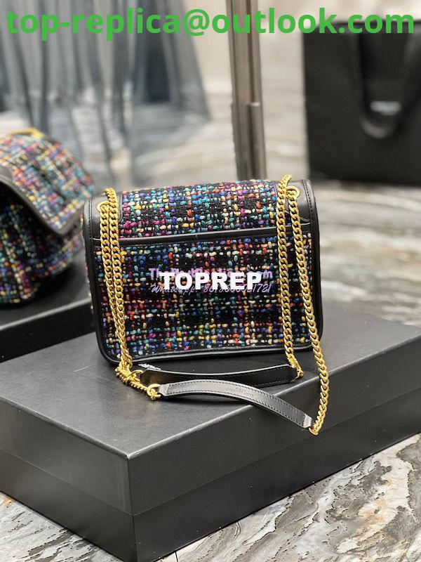 Replica YSL Saint Laurent Niki Multicolour Tweed Small Medium Shoulder Bag 633158 9 Replica YSL Saint Laurent Niki Multicolour Tweed Small Medium Shoulder Bag 633158 9