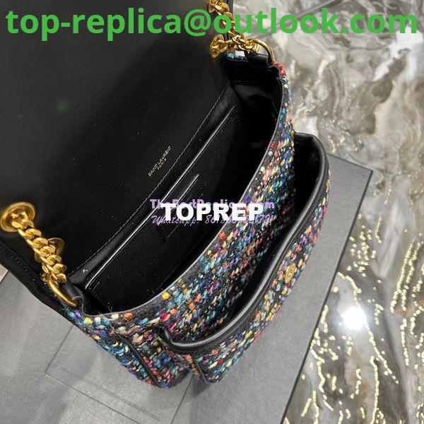 Replica YSL Saint Laurent Niki Multicolour Tweed Small Medium Shoulder Bag 633158 10 Replica YSL Saint Laurent Niki Multicolour Tweed Small Medium Shoulder Bag 633158 10