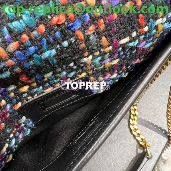 Replica YSL Saint Laurent Niki Multicolour Tweed Small Medium Shoulder Bag 633158 11 Replica YSL Saint Laurent Niki Multicolour Tweed Small Medium Shoulder Bag 633158 11