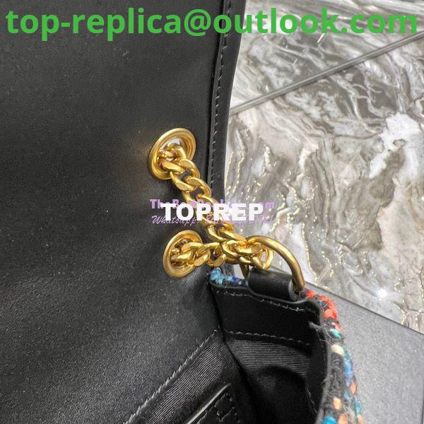 Replica YSL Saint Laurent Niki Multicolour Tweed Small Medium Shoulder Bag 633158 12 Replica YSL Saint Laurent Niki Multicolour Tweed Small Medium Shoulder Bag 633158 12