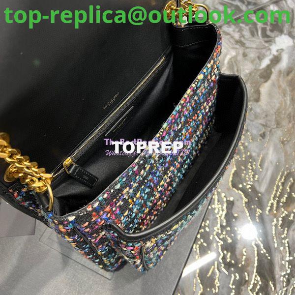 Replica YSL Saint Laurent Niki Multicolour Tweed Small Medium Shoulder Bag 633158 20 Replica YSL Saint Laurent Niki Multicolour Tweed Small Medium Shoulder Bag 633158 20