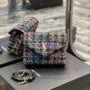 Replica Saint Laurent YSL Medium Lou Multicolour Tweed Camera Bag 520534 13