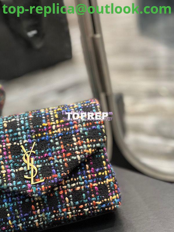 Replica YSL Saint Laurent LouLou Toy Multicolour Tweed Shoulder Bag 678401 2 Replica YSL Saint Laurent LouLou Toy Multicolour Tweed Shoulder Bag 678401 2