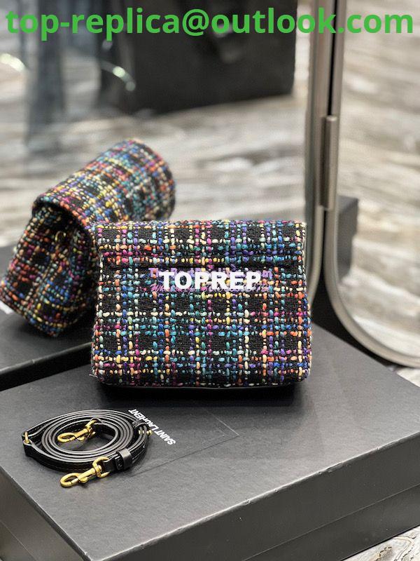 Replica YSL Saint Laurent LouLou Toy Multicolour Tweed Shoulder Bag 678401 5 Replica YSL Saint Laurent LouLou Toy Multicolour Tweed Shoulder Bag 678401 5