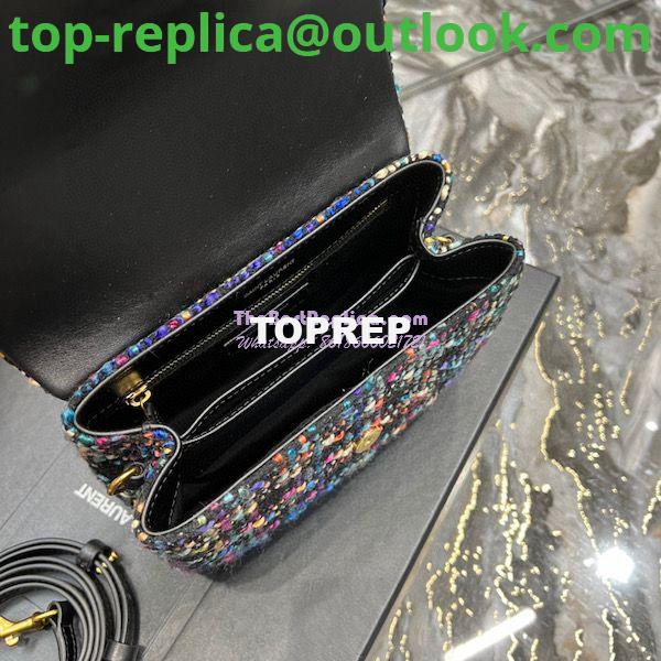Replica YSL Saint Laurent LouLou Toy Multicolour Tweed Shoulder Bag 678401 8 Replica YSL Saint Laurent LouLou Toy Multicolour Tweed Shoulder Bag 678401 8