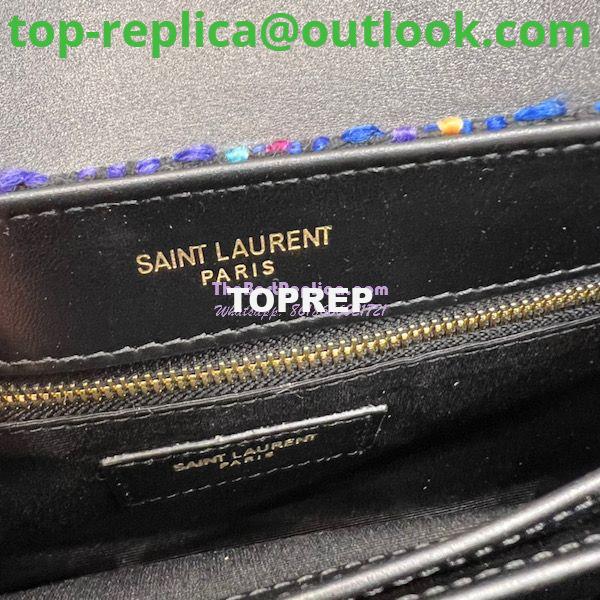 Replica YSL Saint Laurent LouLou Toy Multicolour Tweed Shoulder Bag 678401 9 Replica YSL Saint Laurent LouLou Toy Multicolour Tweed Shoulder Bag 678401 9