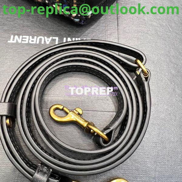 Replica YSL Saint Laurent LouLou Toy Multicolour Tweed Shoulder Bag 678401 11 Replica YSL Saint Laurent LouLou Toy Multicolour Tweed Shoulder Bag 678401 11