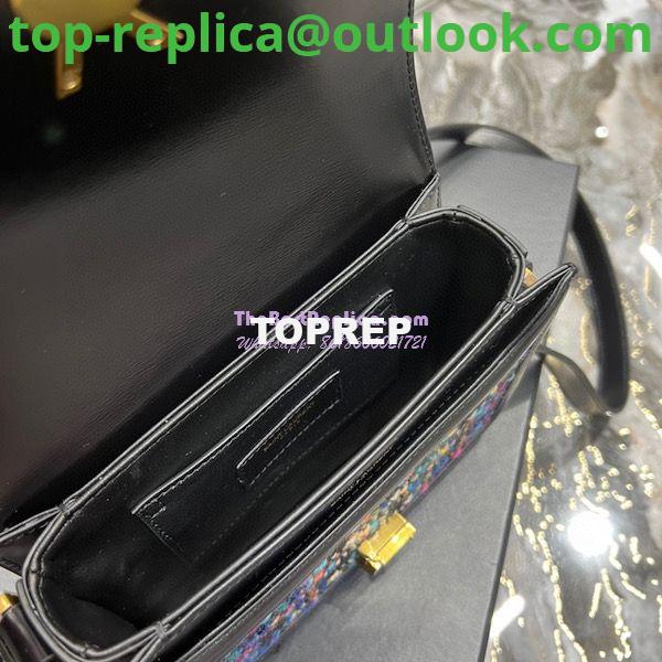 Replica YSL Saint Laurent Solferino Soft Satchel In Multicolour Tweed 635025 10 Replica YSL Saint Laurent Solferino Soft Satchel In Multicolour Tweed 635025 10