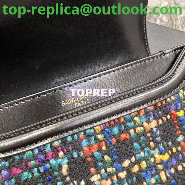 Replica YSL Saint Laurent Solferino Soft Satchel In Multicolour Tweed 635025 11 Replica YSL Saint Laurent Solferino Soft Satchel In Multicolour Tweed 635025 11