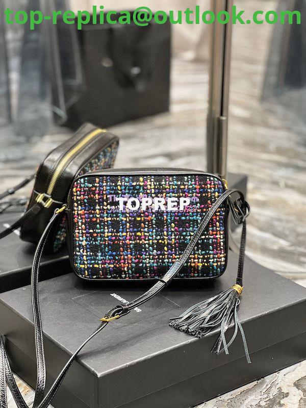 Replica Saint Laurent YSL Medium Lou Multicolour Tweed Camera Bag 520534 7 Replica Saint Laurent YSL Medium Lou Multicolour Tweed Camera Bag 520534 7