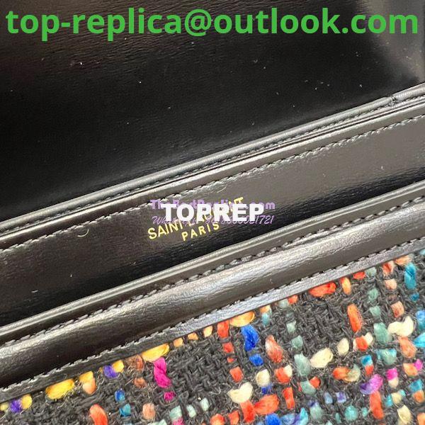 Replica YSL Saint Laurent Solferino Soft Satchel In Multicolour Tweed 635025 18 Replica YSL Saint Laurent Solferino Soft Satchel In Multicolour Tweed 635025 18