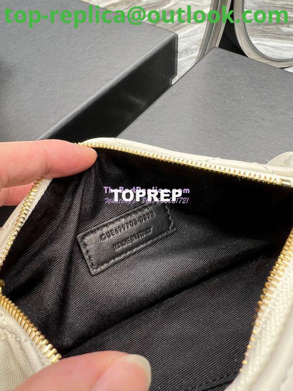 Replica YSL Saint Laurent Sade Mini Tube Bag In Quilted Lambskin 699703 White 9 Replica YSL Saint Laurent Sade Mini Tube Bag In Quilted Lambskin 699703 White 9