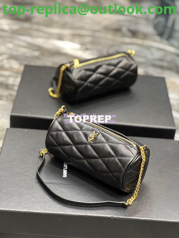 Replica YSL Saint Laurent Sade Mini Tube Bag In Quilted Lambskin 699703 Black 3 Replica YSL Saint Laurent Sade Mini Tube Bag In Quilted Lambskin 699703 Black 3