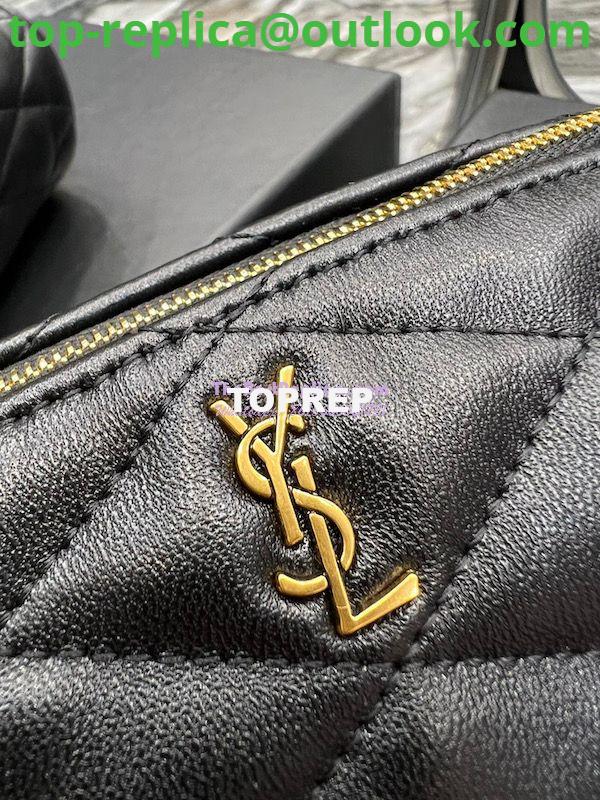 Replica YSL Saint Laurent Sade Mini Tube Bag In Quilted Lambskin 699703 Black 7 Replica YSL Saint Laurent Sade Mini Tube Bag In Quilted Lambskin 699703 Black 7