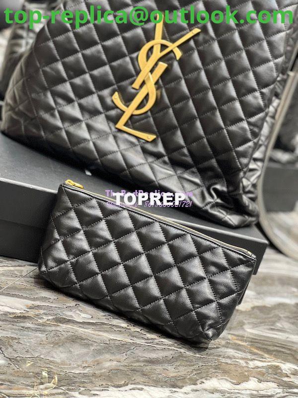 Replica YSL Saint Laurent ICARE Maxi Shopping Bag In Quilted Lambskin 698651 Black 8 Replica YSL Saint Laurent ICARE Maxi Shopping Bag In Quilted Lambskin 698651 Black 8