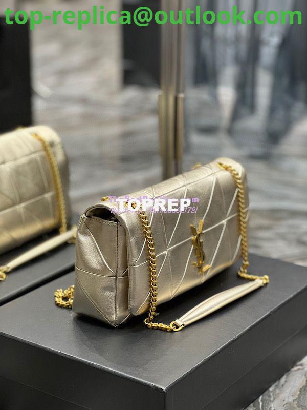 Replica YSL Saint Laurent Jamie Medium Chain Bag "Carré Rive Gauche" In Lambskin 515821 Metallic Gold 5 Replica YSL Saint Laurent Jamie Medium Chain Bag "Carré Rive Gauche" In Lambskin 515821 Metallic Gold 5