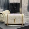 Replica YSL Saint Laurent Jamie Medium Chain Bag "Carré Rive Gauche" In Lambskin 515821 Metallic Gold 11