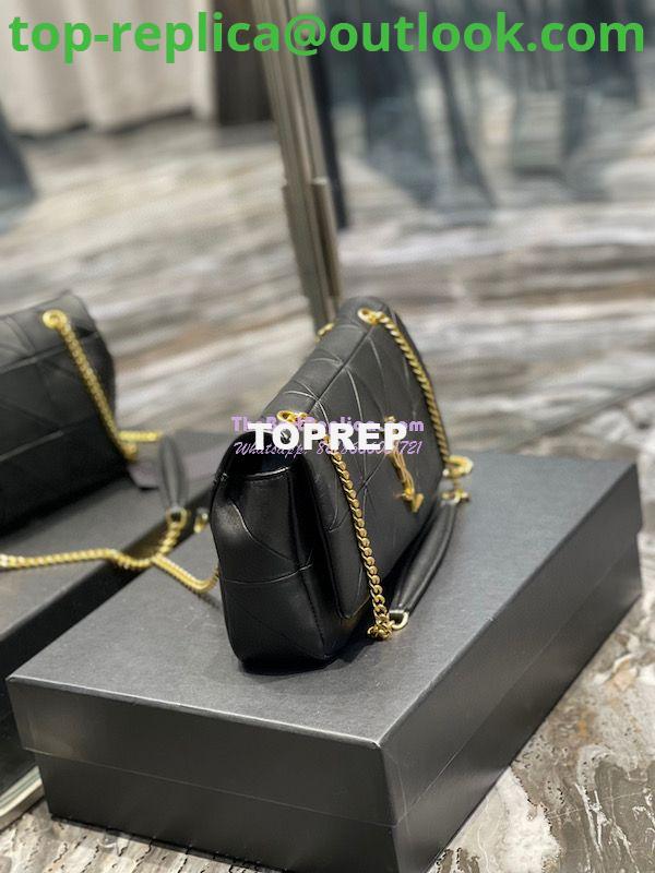 Replica YSL Saint Laurent Jamie Medium Chain Bag "Carré Rive Gauche" In Lambskin 515821 Black 3 Replica YSL Saint Laurent Jamie Medium Chain Bag "Carré Rive Gauche" In Lambskin 515821 Black 3