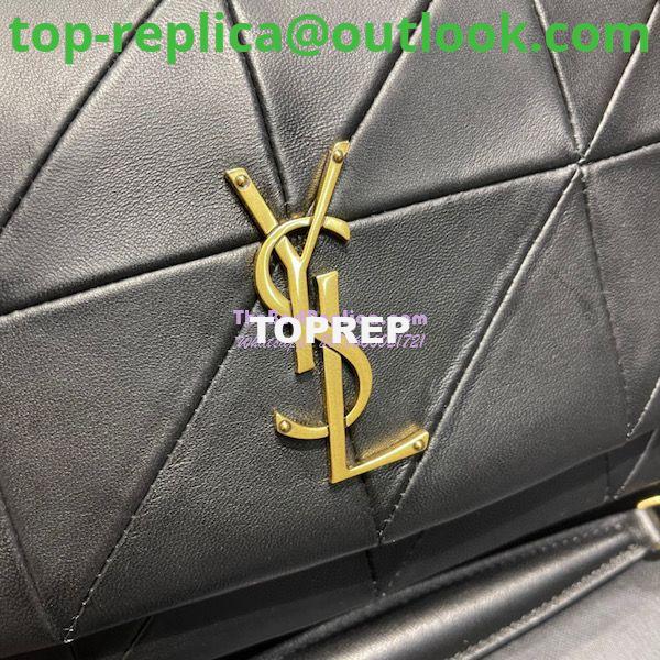 Replica YSL Saint Laurent Jamie Medium Chain Bag "Carré Rive Gauche" In Lambskin 515821 Black 5 Replica YSL Saint Laurent Jamie Medium Chain Bag "Carré Rive Gauche" In Lambskin 515821 Black 5