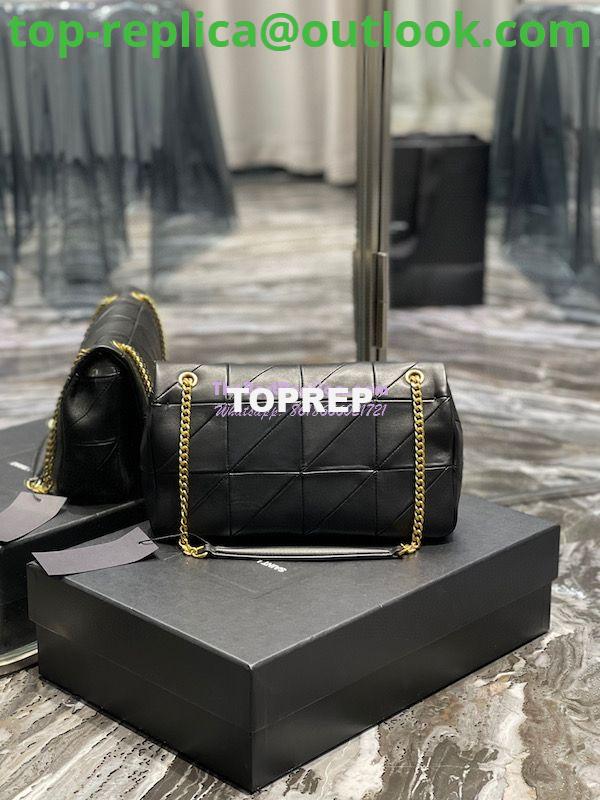Replica YSL Saint Laurent Jamie Medium Chain Bag "Carré Rive Gauche" In Lambskin 515821 Black 6 Replica YSL Saint Laurent Jamie Medium Chain Bag "Carré Rive Gauche" In Lambskin 515821 Black 6