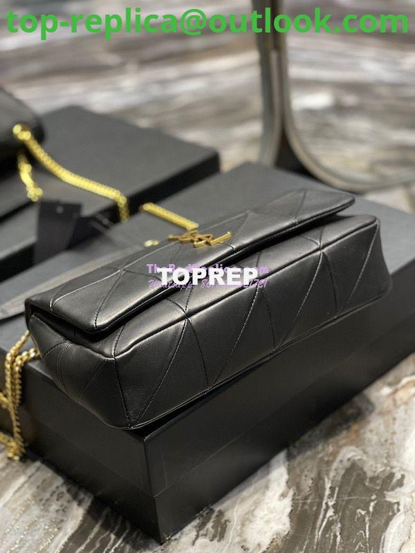 Replica YSL Saint Laurent Jamie Medium Chain Bag "Carré Rive Gauche" In Lambskin 515821 Black 7 Replica YSL Saint Laurent Jamie Medium Chain Bag "Carré Rive Gauche" In Lambskin 515821 Black 7