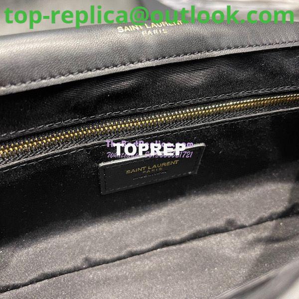 Replica YSL Saint Laurent Jamie Medium Chain Bag "Carré Rive Gauche" In Lambskin 515821 Black 9 Replica YSL Saint Laurent Jamie Medium Chain Bag "Carré Rive Gauche" In Lambskin 515821 Black 9