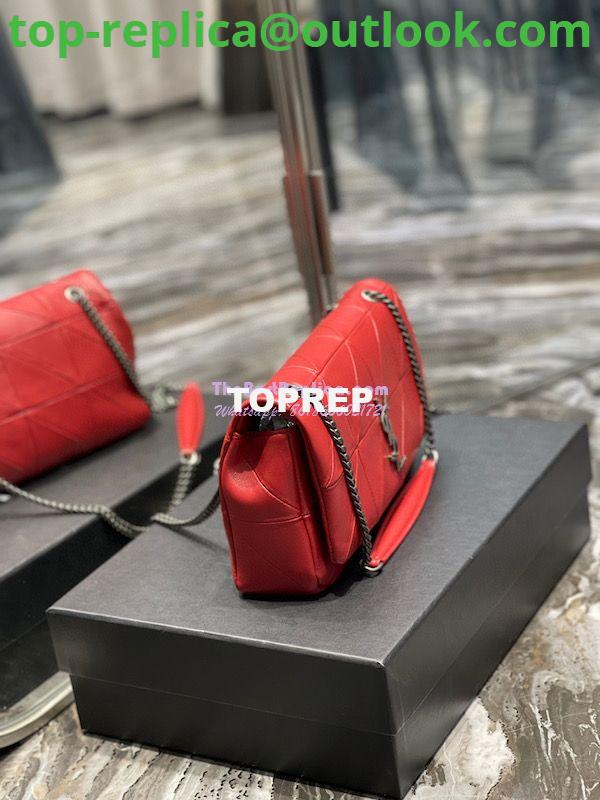 Replica YSL Saint Laurent Jamie Medium Chain Bag "Carré Rive Gauche" In Lambskin 515821 Red 3 Replica YSL Saint Laurent Jamie Medium Chain Bag "Carré Rive Gauche" In Lambskin 515821 Red 3