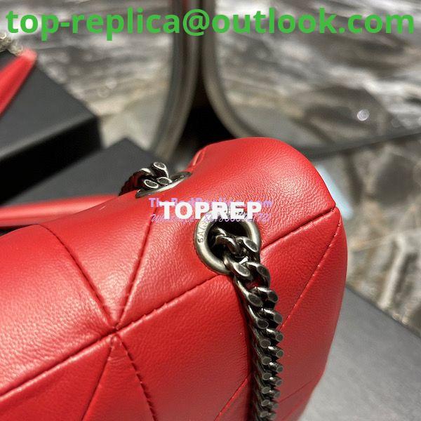 Replica YSL Saint Laurent Jamie Medium Chain Bag "Carré Rive Gauche" In Lambskin 515821 Red 8 Replica YSL Saint Laurent Jamie Medium Chain Bag "Carré Rive Gauche" In Lambskin 515821 Red 8