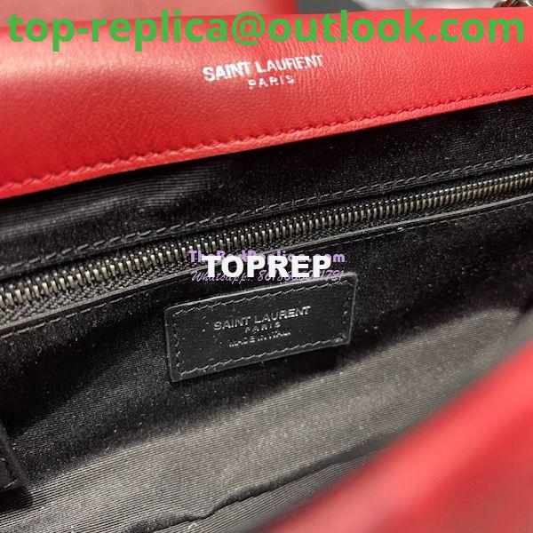 Replica YSL Saint Laurent Jamie Medium Chain Bag "Carré Rive Gauche" In Lambskin 515821 Red 9 Replica YSL Saint Laurent Jamie Medium Chain Bag "Carré Rive Gauche" In Lambskin 515821 Red 9