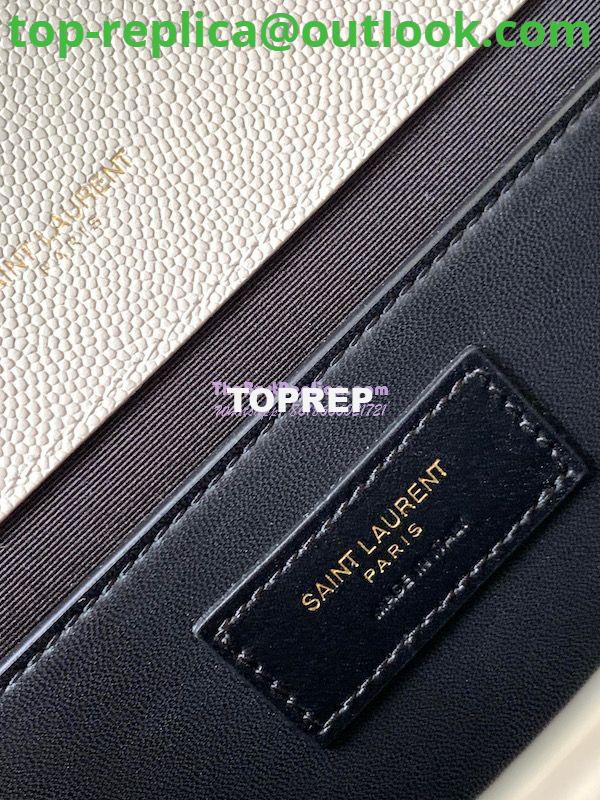 Replica YSL Saint Laurent Medium Envelope Bag In Mix Matelassé Grain De Poudre Embossed Leather 487206 Blanc 8 Replica YSL Saint Laurent Medium Envelope Bag In Mix Matelassé Grain De Poudre Embossed Leather 487206 Blanc 8