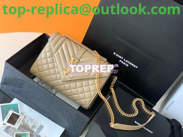 Replica YSL Saint Laurent Medium Envelope Bag In Mix Matelassé Grain De Poudre Embossed Leather 487206 Beige Replica YSL Saint Laurent Medium Envelope Bag In Mix Matelassé Grain De Poudre Embossed Leather 487206 Beige