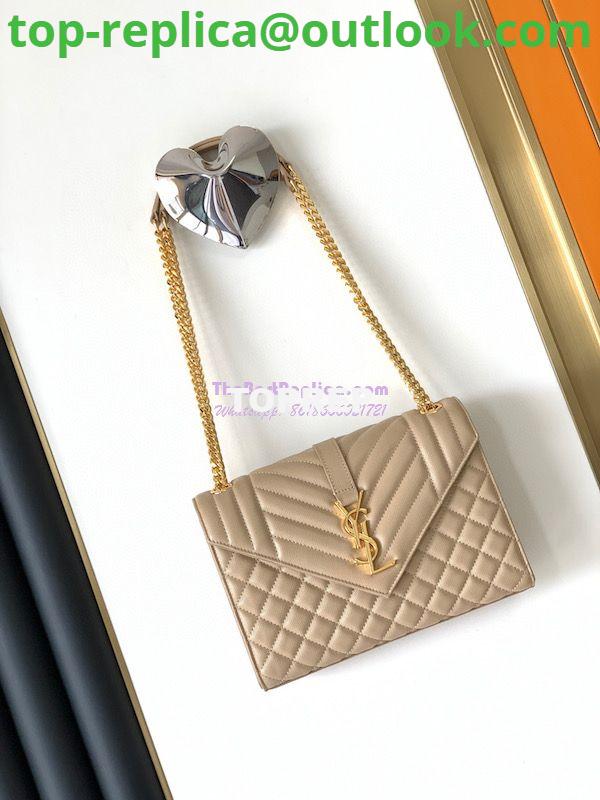 Replica YSL Saint Laurent Medium Envelope Bag In Mix Matelassé Grain De Poudre Embossed Leather 487206 Beige 2 Replica YSL Saint Laurent Medium Envelope Bag In Mix Matelassé Grain De Poudre Embossed Leather 487206 Beige 2