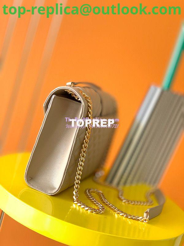 Replica YSL Saint Laurent Medium Envelope Bag In Mix Matelassé Grain De Poudre Embossed Leather 487206 Beige 5 Replica YSL Saint Laurent Medium Envelope Bag In Mix Matelassé Grain De Poudre Embossed Leather 487206 Beige 5