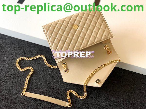 Replica YSL Saint Laurent Medium Envelope Bag In Mix Matelassé Grain De Poudre Embossed Leather 487206 Beige 6 Replica YSL Saint Laurent Medium Envelope Bag In Mix Matelassé Grain De Poudre Embossed Leather 487206 Beige 6