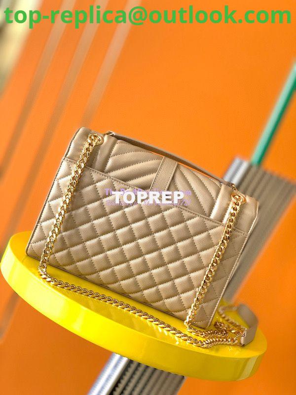 Replica YSL Saint Laurent Medium Envelope Bag In Mix Matelassé Grain De Poudre Embossed Leather 487206 Beige 10 Replica YSL Saint Laurent Medium Envelope Bag In Mix Matelassé Grain De Poudre Embossed Leather 487206 Beige 10