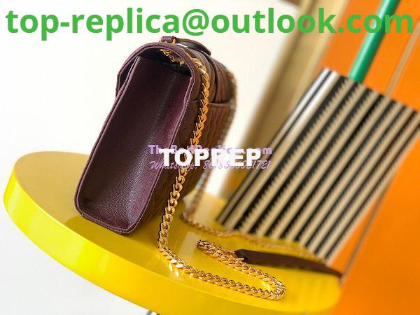 Replica YSL Saint Laurent Medium Envelope Bag In Mix Matelassé Grain De Poudre Embossed Leather 487206 Wine Red 3 Replica YSL Saint Laurent Medium Envelope Bag In Mix Matelassé Grain De Poudre Embossed Leather 487206 Wine Red 3