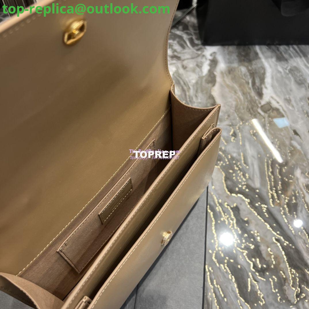 Replica YSL Saint Laurent Medium Sunset Satchel In Smooth Leather 634723 Dark Toffee 12 Replica YSL Saint Laurent Medium Sunset Satchel In Smooth Leather 634723 Dark Toffee 12