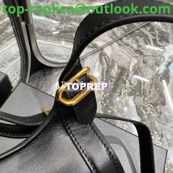 Replica YSL Saint Laurent Charlie Medium Shoulder Bag In Smooth Leather 6867422 Black 9 Replica YSL Saint Laurent Charlie Medium Shoulder Bag In Smooth Leather 6867422 Black 9