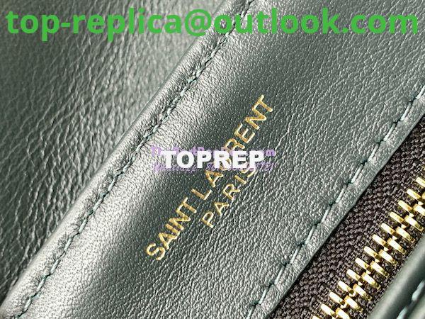 Replica YSL Saint Laurent Loulou Toy Bag In Suede And Quilted Leather 678401 Algae 8 Replica YSL Saint Laurent Loulou Toy Bag In Suede And Quilted Leather 678401 Algae 8