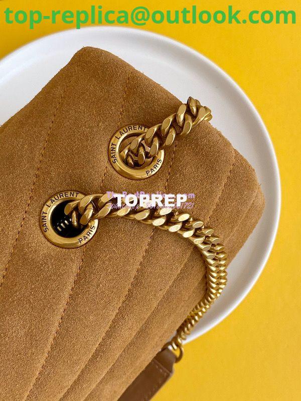 Replica YSL Saint Laurent LouLou Medium Bag in Y-Quilted Suede 5749461 Cinnamon 7 Replica YSL Saint Laurent LouLou Medium Bag in Y-Quilted Suede 5749461 Cinnamon 7