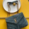 Replica YSL Saint Laurent LouLou Small Bag in Y-Quilted Suede 4946991 Black 12 Replica YSL Saint Laurent LouLou Small Bag in Y-Quilted Suede 4946991 Black 12
