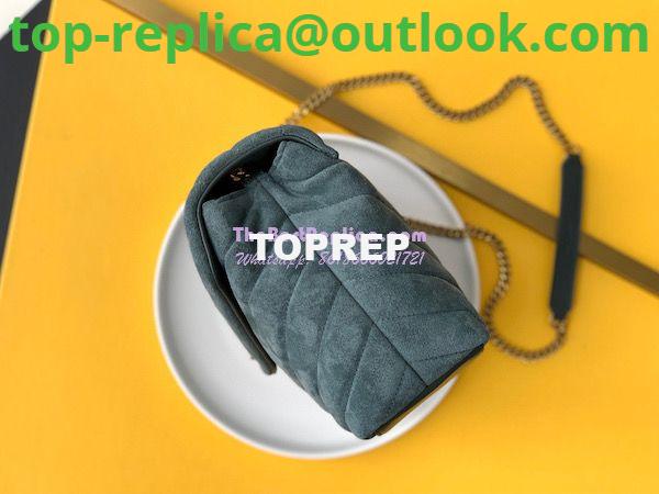 Replica YSL Saint Laurent LouLou Small Bag in Y-Quilted Suede 4946991 Algae 3 Replica YSL Saint Laurent LouLou Small Bag in Y-Quilted Suede 4946991 Algae 3