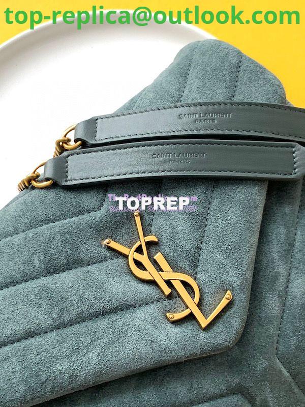 Replica YSL Saint Laurent LouLou Small Bag in Y-Quilted Suede 4946991 Algae 4 Replica YSL Saint Laurent LouLou Small Bag in Y-Quilted Suede 4946991 Algae 4