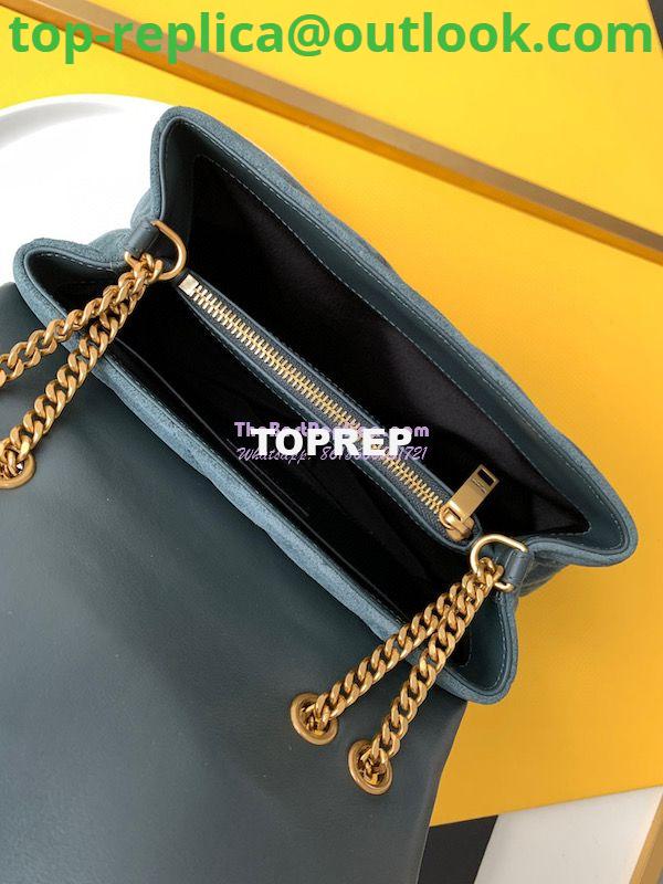 Replica YSL Saint Laurent LouLou Small Bag in Y-Quilted Suede 4946991 Algae 7 Replica YSL Saint Laurent LouLou Small Bag in Y-Quilted Suede 4946991 Algae 7
