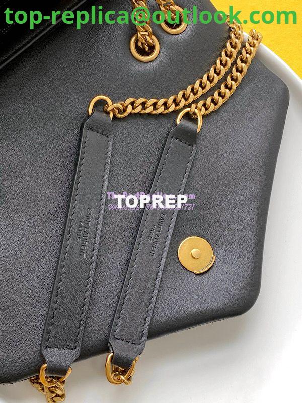 Replica YSL Saint Laurent LouLou Small Bag in Y-Quilted Suede 4946991 Black 6 Replica YSL Saint Laurent LouLou Small Bag in Y-Quilted Suede 4946991 Black 6