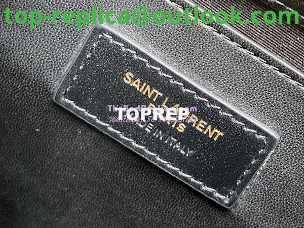 Replica YSL Saint Laurent LouLou Small Bag in Y-Quilted Suede 4946991 Black 8 Replica YSL Saint Laurent LouLou Small Bag in Y-Quilted Suede 4946991 Black 8