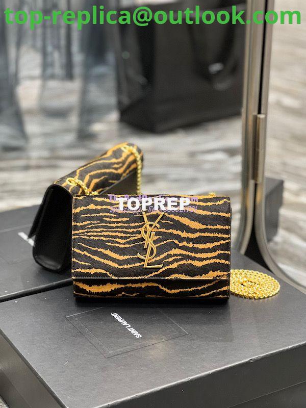 Replica YSL Saint Laurent Kate Small Chain Bag In Tiger-print Pony-effect Leather 469390 Replica YSL Saint Laurent Kate Small Chain Bag In Tiger-print Pony-effect Leather 469390