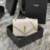 Replica Saint Laurent YSL Envelope Medium Bag In Supple Matelassé Leather 600185 Black Tri-Tone Logo 11 Replica Saint Laurent YSL Envelope Medium Bag In Supple Matelassé Leather 600185 Black Tri-Tone Logo 11