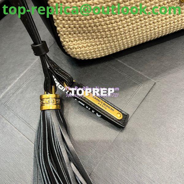 Replica YSL Saint Laurent Lou Camera Bag In Raffia And Smooth Leather 6125429 Natural 6 Replica YSL Saint Laurent Lou Camera Bag In Raffia And Smooth Leather 6125429 Natural 6